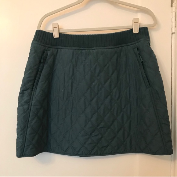 SOLD NWT Prana Quilted Diva Skirt Balsam Large - Picture 3 of 11